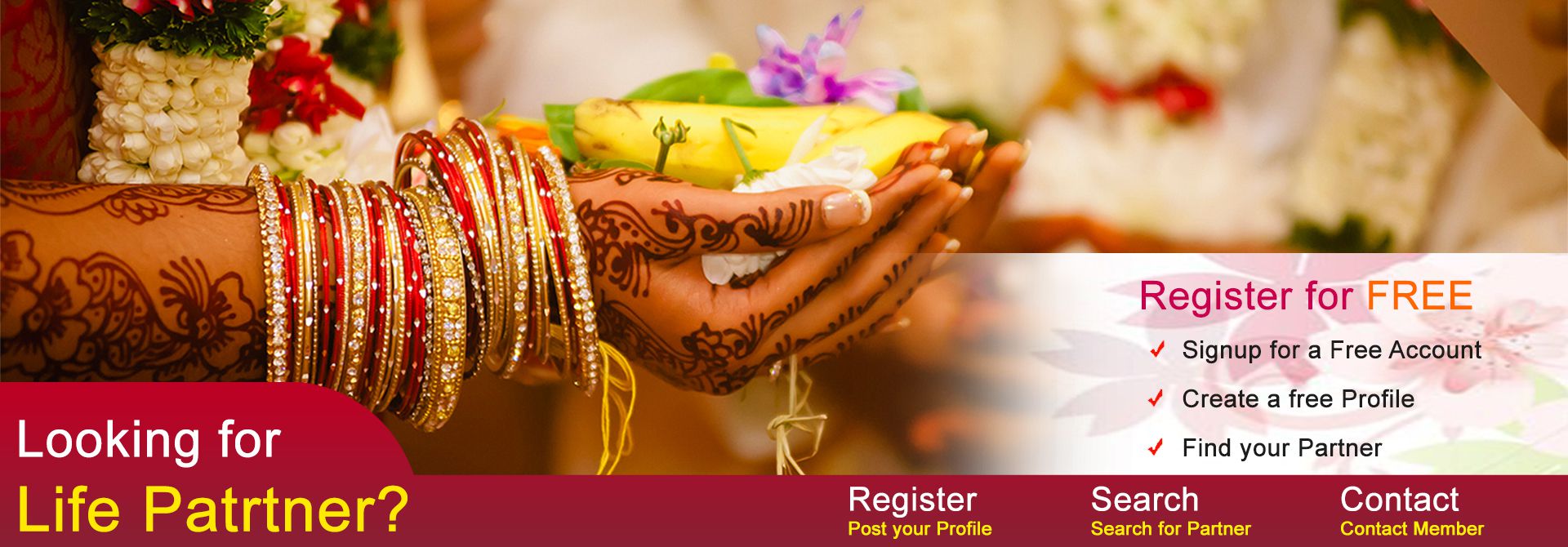 Christian bride and groom